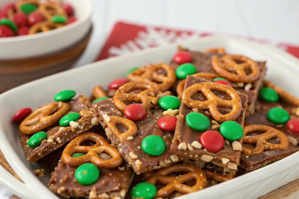 christmas crack recipe with pretzels