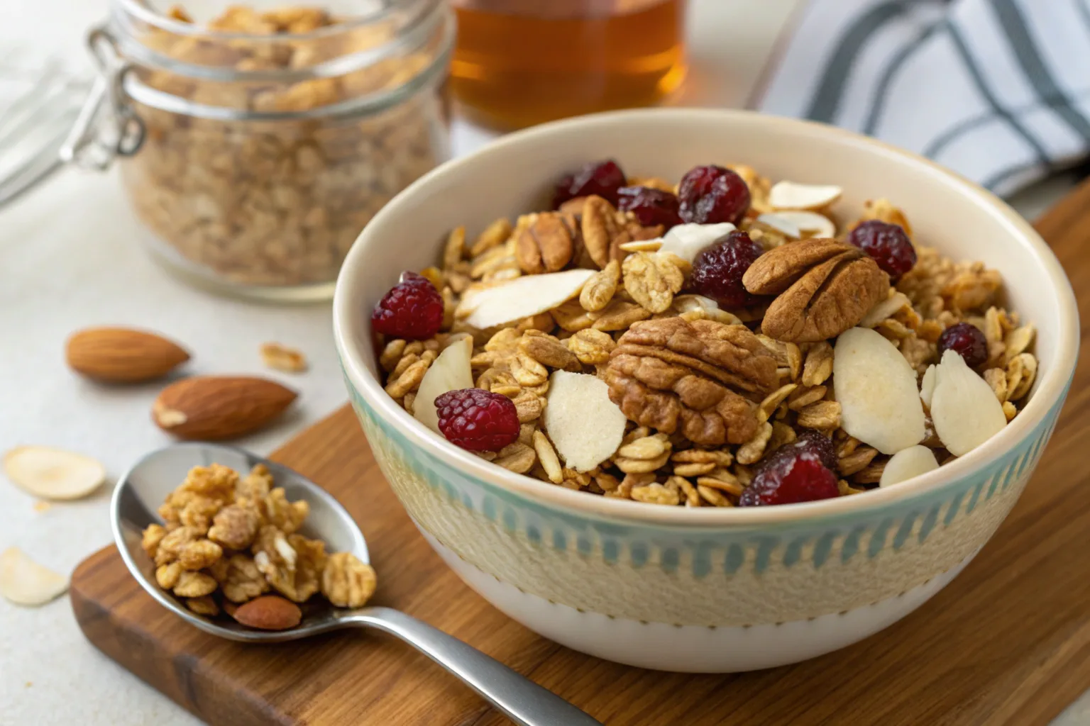 vanilla nut granola recipe