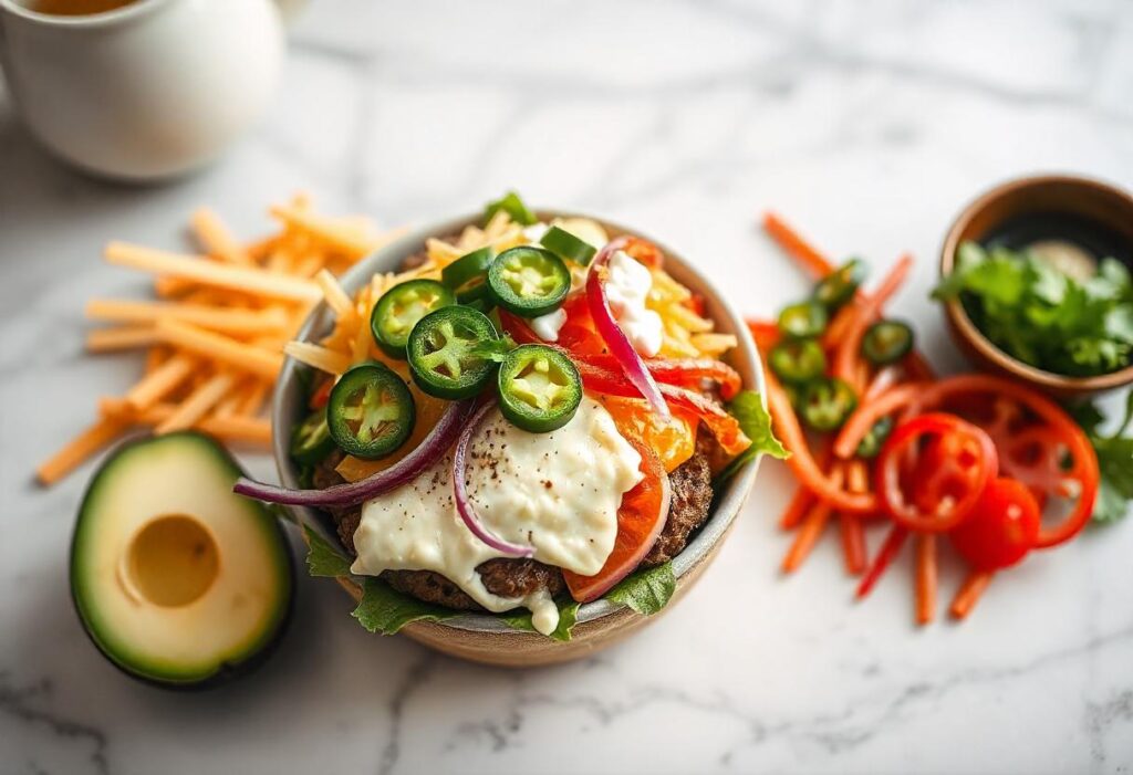 burger bowl recipe